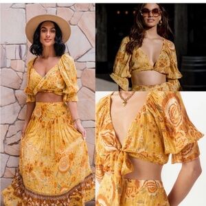 Spell & The Gypsy Mystic Tie Blouse - Size XS